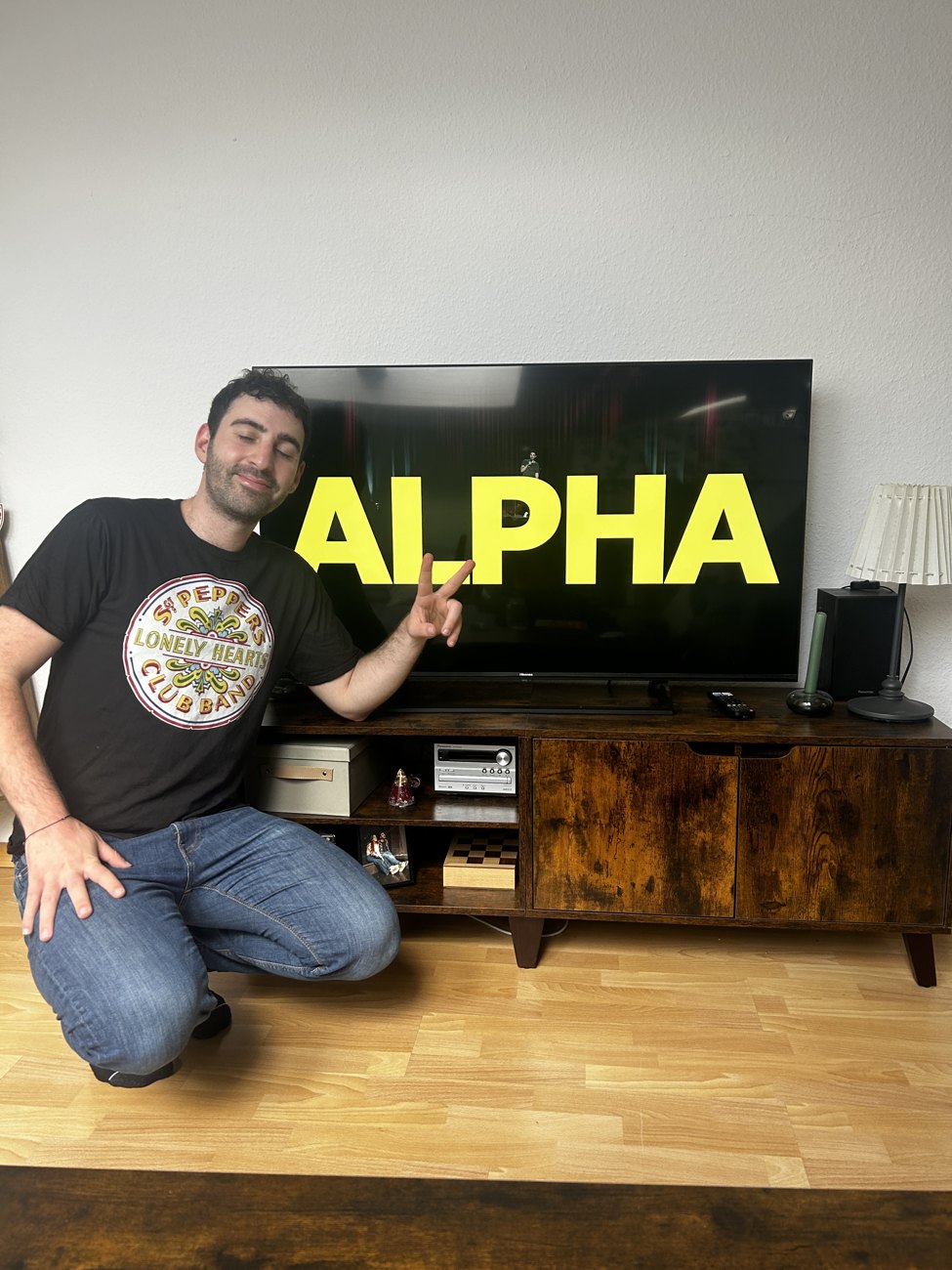 Alpha, mein erstes Comedy-Special.